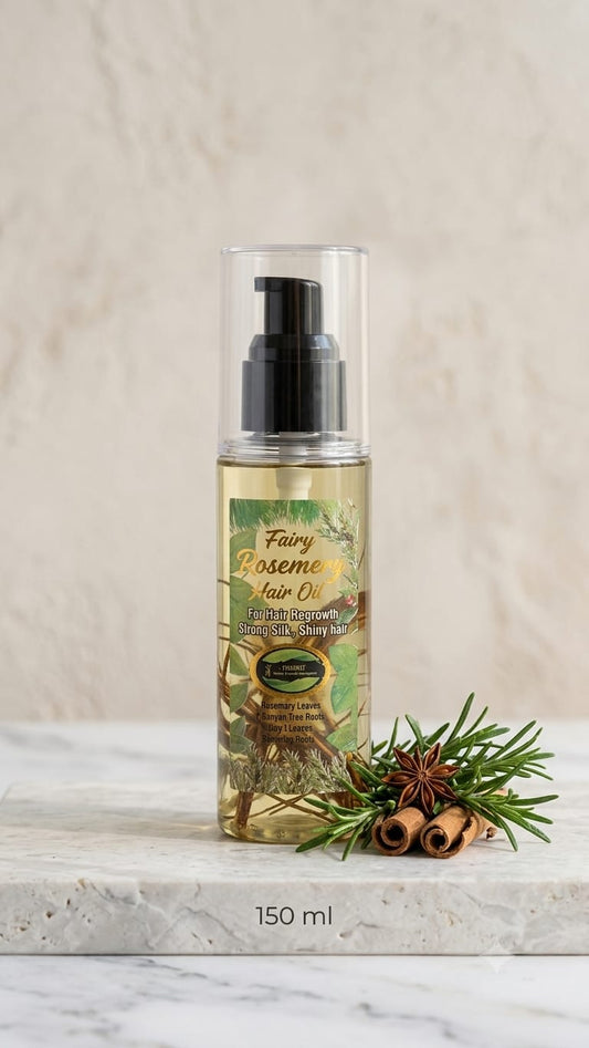 Fairy Rosemary Hair Oil (150ml) – Premium Hair Regrowth & Anti-Hairfall Formula
